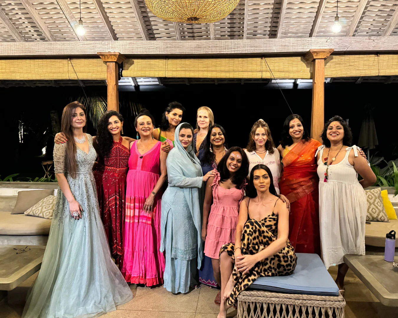 Women gathered at the Awaken Your Inner Goddess Retreat