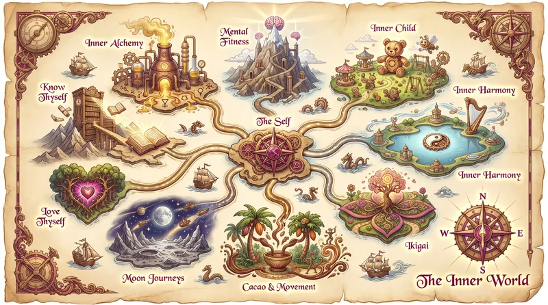 Nine Journeys of Self-Discovery Map